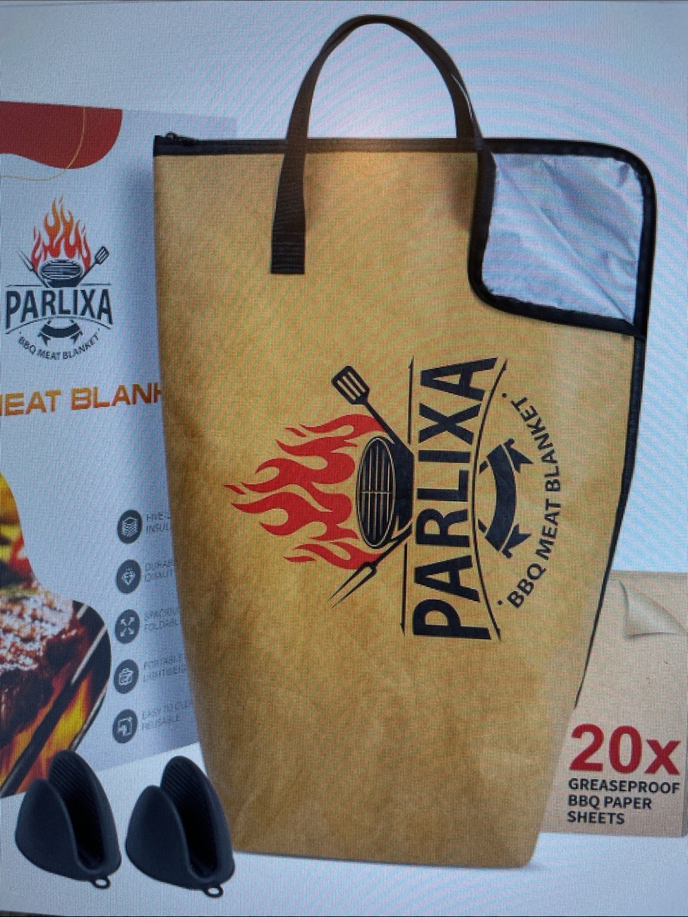 BBQ Meat Insulated Blanket New